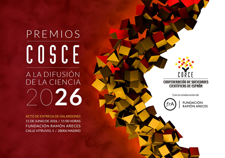 Premios COSCE a la Difusión de la Ciencia 2026